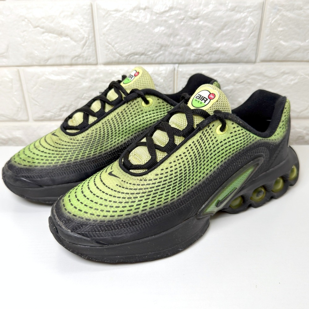 Nike Air Max Dn GS Light Lemon Twist Black Neon Green Youth Size 4.5Y HV5257-700